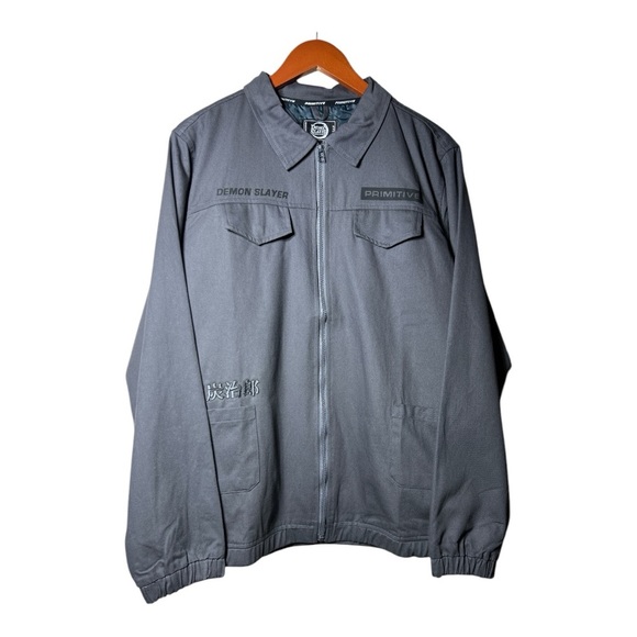 Primitive x Demon Slayer Tanjiro Lightweight Shirt Jacket - Picture 4 of 12